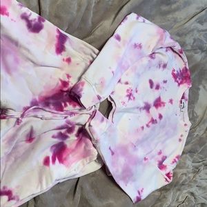 Custom Missguided Tye Dye sweatsuit